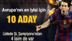 2013 Avrupa’nın en iyi futbolcusu kim olacak?