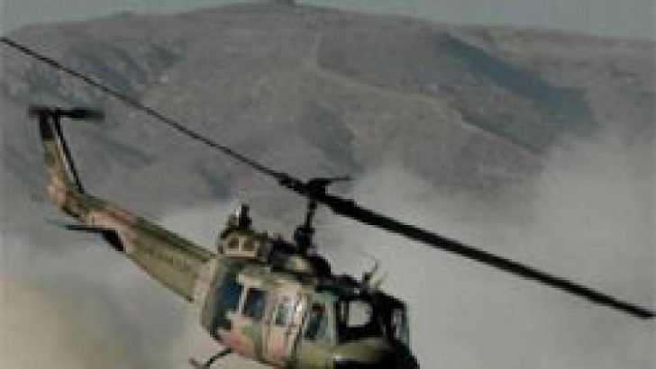 Askeri Helikopter düştü 5 şehit!