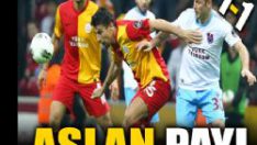 Aslan 1 puanı kurtardı: 1-1