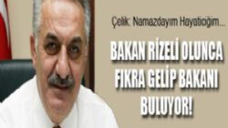 Bakan Rizeli olunca ‘fıkra’ gelip buluyor