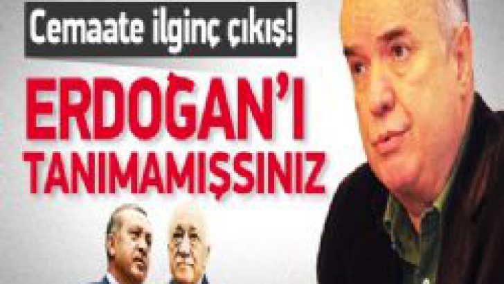 Cemaate İlginç Çıkış