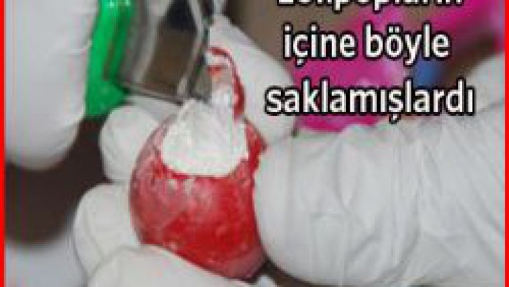 Cevizlerin içine de sakladılar