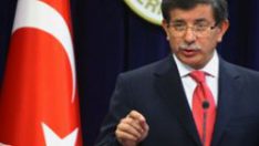 Davutoğlu Almaya’ya rest çekti!