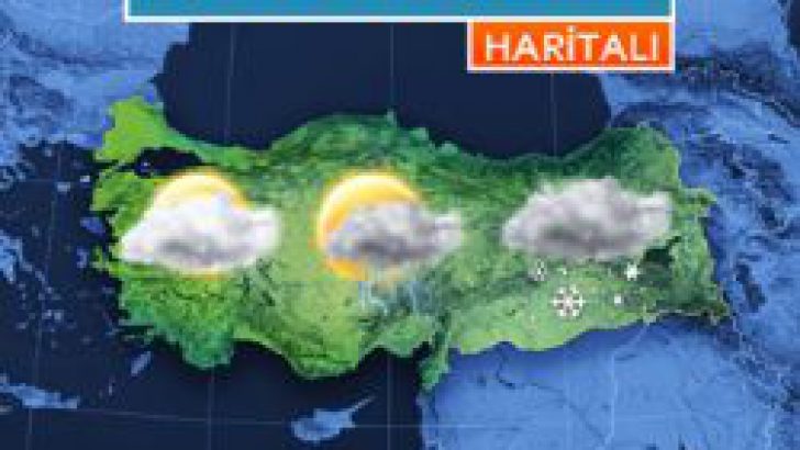 En Son Hava Tahmin Raporu/HARİTALI