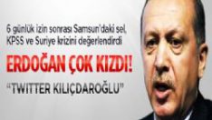 Erdoğan çok kızdı: Twitter Kılıçdaroğlu!