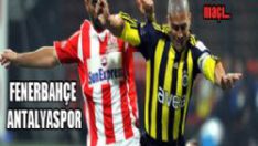 Fenerbahçe’nin konuğu Antalyaspor