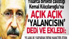 Hamdi Sedefçi Kılıçdaroğlu’na Yalancı Dedi