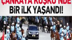 Köşk’ten bir ilk: Atlı birlikle karşılama