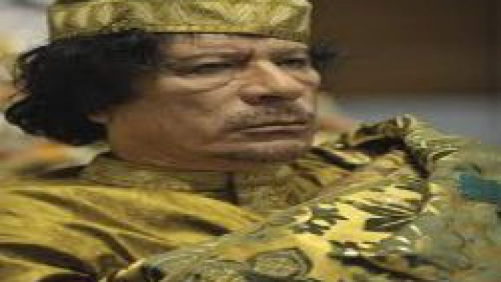 Muammer Kaddafi’ye Fransa’dan şok