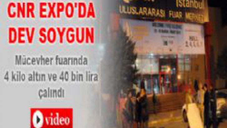 Mücevher fuarında 400 bin liralık soygun