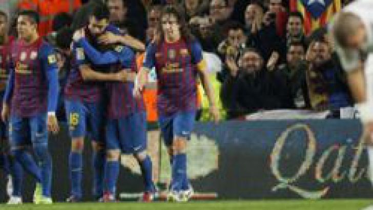 Nou Camp titredi, Barca turladı