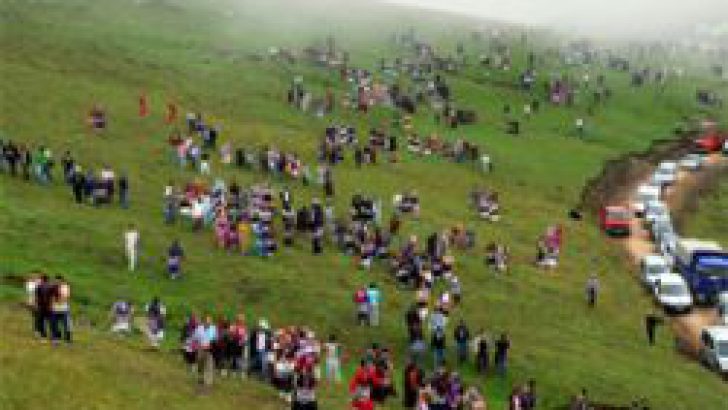 Samsun yayla şenliğinde feci kaza!