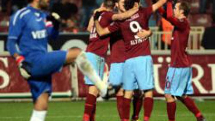 Trabzonspor 3 puanı söktü aldı!