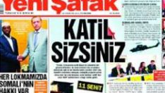 Yenişafak Gazetesi tehtit ediliyor