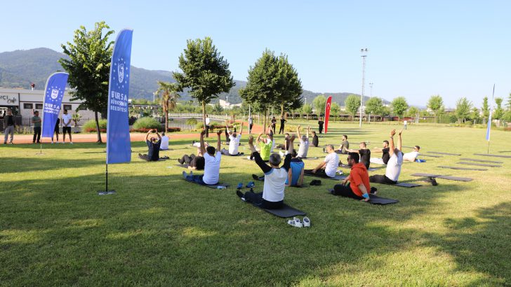 Parklar Bahçeler Hazır Haydi Spora