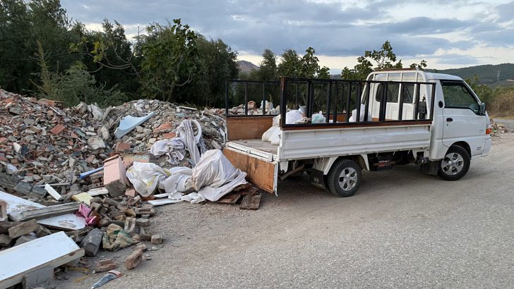 İzinsiz Hafriyat ve Moloz Dökümüne Geçit Yok