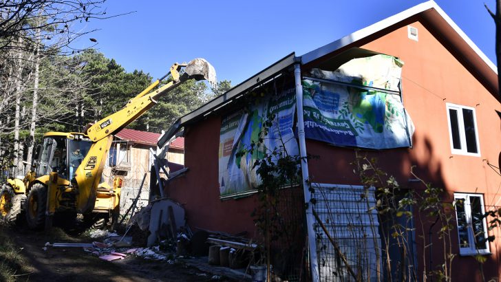 Uludağ Kaçak Yapılardan Temizleniyor