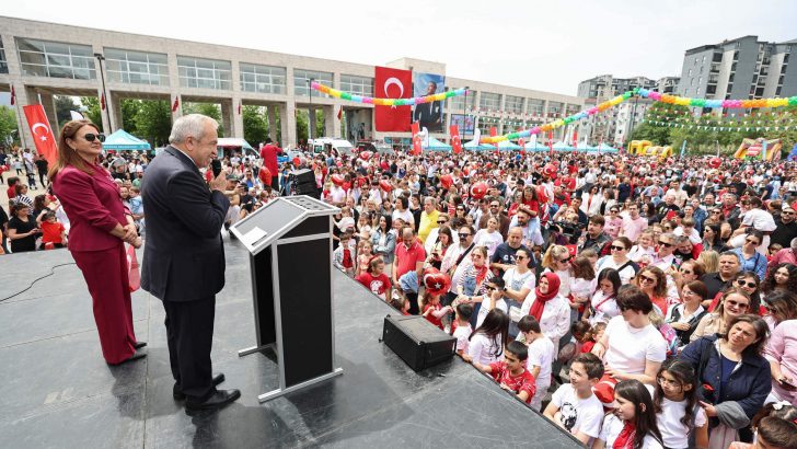 Nilüfer’de 23 Nisan Bayramı coşkusu doyasıya yaşandı