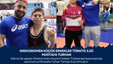 GREKOROMEN KÜÇÜK ERKEKLER TÜRKİYE 3.SÜ MUSTAFA TURHAN