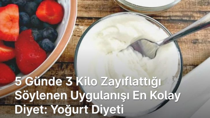 Yoğurt Diyeti Nasıl Kullanılmalı?